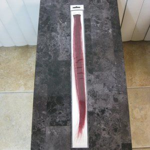 NWT Earthbound Trading Co burgundy red hair clip